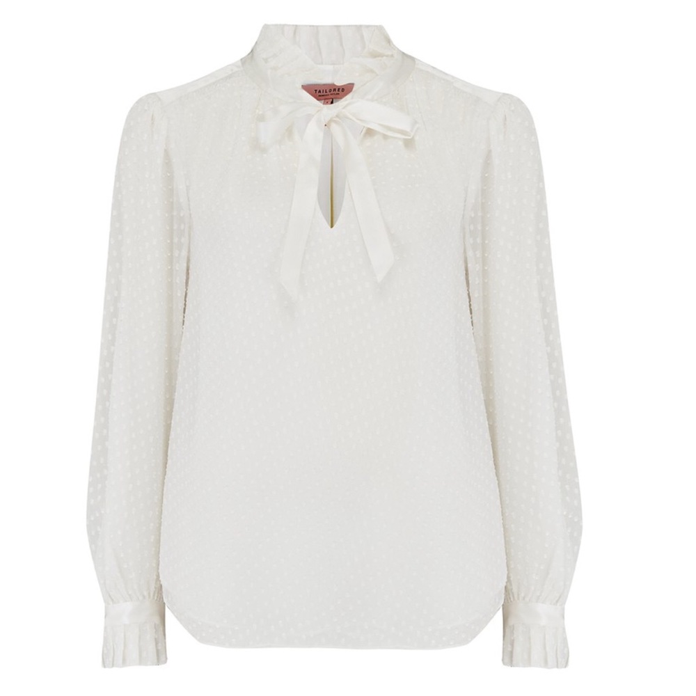Rebecca Taylor Satin Clip Top